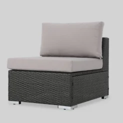 Santa Rosa 9pc Wicker Patio Sectional Sofa Set - Gray/Silver - Christopher Knight Home 14 Santa Rosa 9pc Wicker Patio Sectional Sofa Set - Gray/Silver - Christopher Knight Home -Knight Outdoor Cheap Store GUEST b64645ba ad6b 4804 a264 281da4f3764f