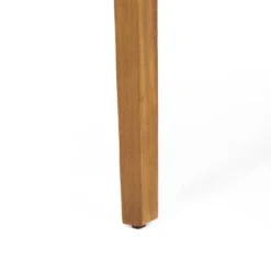 Noah 7pc Outdoor Modern Industrial Acacia Wood Dining Set - Teak/Black/Dark Brown - Christopher Knight Home -Knight Outdoor Cheap Store GUEST b74ae036 f68e 465b 92a2 372796ef4e61