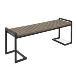 Hopkins Acacia & Iron Bench - Christopher Knight Home -Knight Outdoor Cheap Store GUEST b7e287d9 6187 4986 afcb 546770ecad7d