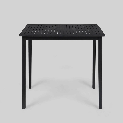 Polaris 5pc Wood And Wicker 45" Rectangular Bar Set Dark Gray - Christopher Knight Home 6 Polaris 5pc Wood And Wicker 45" Rectangular Bar Set Dark Gray - Christopher Knight Home - Image 6