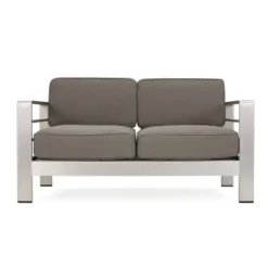 Cape Coral 5pc Aluminum And MGO Seating Set With Fire Table Khaki/Light Gray - Christopher Knight Home 16 Cape Coral 5pc Aluminum And MGO Seating Set With Fire Table Khaki/Light Gray - Christopher Knight Home -Knight Outdoor Cheap Store GUEST ba32cccb a3a9 441f 87f5 cb1c409c9ccb