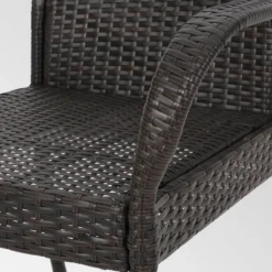 Pala 5pc Wicker Contemporary Dining Set MultiBrown - Christopher Knight Home -Knight Outdoor Cheap Store GUEST c2dceb92 9399 414b a593 5ec82efe8178