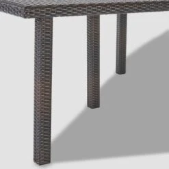 Fiona Square Wicker Dining Table - Brown - Christopher Knight Home -Knight Outdoor Cheap Store GUEST c82a5154 074c 4370 b30e 273018d4e85e