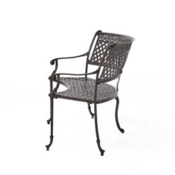 Sebastian Cast Aluminum Patio Sector Bench - Shiny Copper - Christopher Knight Home -Knight Outdoor Cheap Store GUEST cb279948 e43b 46fe bd90 91d8a37ada5b