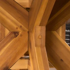 Natividad 5pc Acacia & Wicker Dining Set - Teak/Brown - Christopher Knight Home -Knight Outdoor Cheap Store GUEST cb75ee20 af9d 4c8a acf9 78f3b9267998