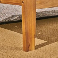 Grenada 2pc Acacia Wood Patio Chat Set - Christopher Knight Home -Knight Outdoor Cheap Store GUEST cc5bc92f 0451 43e8 b680 20bbfb5694d0