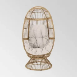 Pintan Wicker Swivel Egg Chair - Christopher Knight Home 13 Pintan Wicker Swivel Egg Chair - Christopher Knight Home -Knight Outdoor Cheap Store GUEST cd5953d5 821b 4052 9ea2 c80c7481c83f