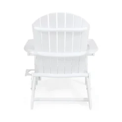 2pk Bellwood Outdoor Acacia Wood Folding Adirondack Chairs White - Christopher Knight Home -Knight Outdoor Cheap Store GUEST cd681e0a 79b8 4af1 b716 c59d2290d470 1