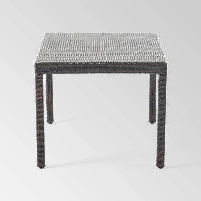 Rhode Island Rectangular Wicker Dining Table - Multibrown - Christopher Knight Home 4 Rhode Island Rectangular Wicker Dining Table - Multibrown - Christopher Knight Home - Image 4