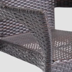 Espanola 9pc Wood And Wicker Dining Set Dark Brown/Multibrown - Christopher Knight Home 7 Espanola 9pc Wood And Wicker Dining Set Dark Brown/Multibrown - Christopher Knight Home -Knight Outdoor Cheap Store GUEST ce2f584a 15ea 4050 90c6 3645282899c3