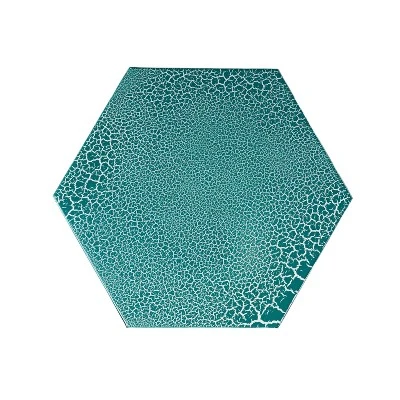 Eliana 12" Sunburst Outdoor Patio Iron Side Table - Crackle Teal - Christopher Knight Home 7 Eliana 12" Sunburst Outdoor Patio Iron Side Table - Crackle Teal - Christopher Knight Home - Image 7