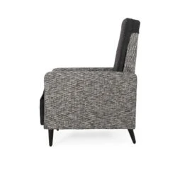 Murdock Outdoor Wicker Recliner - Black/Dark Gray - Christopher Knight Home -Knight Outdoor Cheap Store GUEST d316b46f bdb6 4fd1 9062 4d929bdcb594