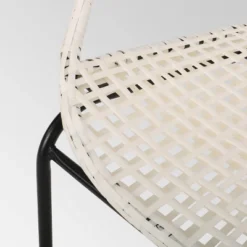 Java 3pc Faux Rattan Modern Chat Set - White - Christopher Knight Home -Knight Outdoor Cheap Store GUEST d51cf70f a7ee 492c 8b4f 74e766c1f0d2