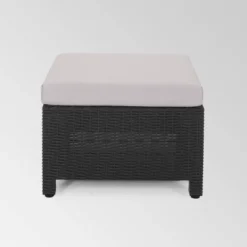 Waverly 5pc Faux Wicker Sectional Set Dark Gray/Gray - Christopher Knight Home -Knight Outdoor Cheap Store GUEST d8da4aa0 88a5 435e 8ef6 3b983b1c5a1d