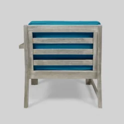 5pc Santa Ana Acacia Wood Patio Sofa Sectional Set - Christopher Knight Home -Knight Outdoor Cheap Store GUEST d924bceb 832c 4ab5 a1d0 ce49791cdb55