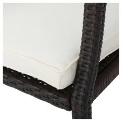 Rhode Island Set Of 2 Wicker Dining Chairs - Multibrown - Christopher Knight Home -Knight Outdoor Cheap Store GUEST da587ea6 90d3 40e9 8ccf f845e9a64c28