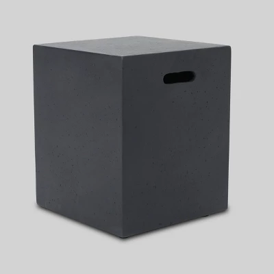 Augusta 5pc Wood & Wicker Chat Set With Fire Pit - Natural/Gray/Dark Gray - Christopher Knight Home 4 Augusta 5pc Wood & Wicker Chat Set With Fire Pit - Natural/Gray/Dark Gray - Christopher Knight Home - Image 4