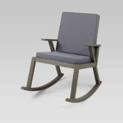 Champlain Acacia Wood Patio Rocking Chair - Christopher Knight Home -Knight Outdoor Cheap Store GUEST de1d0497 260f 4ab4 b22a 502cc4ef6fd1