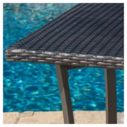 Riga 3pc All-Weather PE Wicker Bar Set - Multi-Brown - Christopher Knight Home -Knight Outdoor Cheap Store GUEST e170c067 fbb2 4053 9369 ad2ce8c0e5ba 1