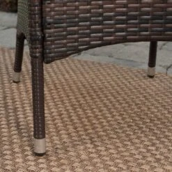 Torrens 7pc Acacia Wood/Wicker Patio Dining Set - Brown - Christopher Knight Home -Knight Outdoor Cheap Store GUEST e6a63603 96d2 4ea1 b179 15c71170a7fb