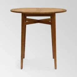 Stamford 5pc Acacia Wood Rustic Bar Set Teak Finish - Christopher Knight Home -Knight Outdoor Cheap Store GUEST e8c7345a 1782 4c6f 9035 731dfb5c3b1c