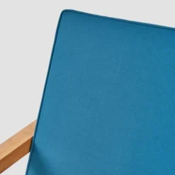 4pc Leah Acacia Wood Patio Chat Set Dark Teal - Christopher Knight Home -Knight Outdoor Cheap Store GUEST eb87cac8 34a0 476e 87c0 0fe59dc46099