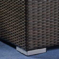 Santa Rosa 10pc Wicker Sectional Sofa Set - Brown/Beige - Christopher Knight Home -Knight Outdoor Cheap Store GUEST ec14427d fd1f 4bc2 8d5d 6bbf9127c057