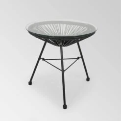 Nusa 3pc Faux Rattan Chat Set - Christopher Knight Home -Knight Outdoor Cheap Store GUEST ec74f138 34b6 4bc8 83d6 b0bbaeee11ba