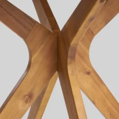 5pc Didicas Wood Wicker Patio Dining Set Teak - Christopher Knight Home -Knight Outdoor Cheap Store GUEST edfa7623 63a0 409f 9f0f 904791796691