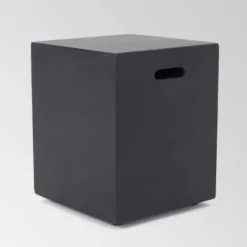 Oana 7pc Acacia V-Shaped Sectional Sofa With Fire Pit Set - Gray/Dark Gray - Christopher Knight Home -Knight Outdoor Cheap Store GUEST ee6ed8ff 7508 4efc a710 d9639e16f48e