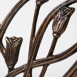 Nassau 3pc Cast Aluminum Patio Bistro Set - Brown - Christopher Knight Home -Knight Outdoor Cheap Store GUEST f104ca41 bc07 48b9 802e 271958ddf749