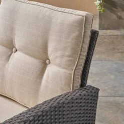 Sanger 5pc Wicker Chat Set Gray - Christopher Knight Home -Knight Outdoor Cheap Store GUEST f265da44 e239 4ad8 bc05 ee19137abfcd 1