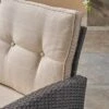 Sanger Wicker Sofa - Gray/Beige - Christopher Knight Home