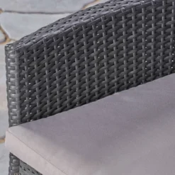 Bruna 3pc Wood & Wicker Bistro Set - Gray/Gray - Christopher Knight Home 9 Bruna 3pc Wood & Wicker Bistro Set - Gray/Gray - Christopher Knight Home -Knight Outdoor Cheap Store GUEST f5960cd9 71a3 427b bd22 05f04a790f87 1