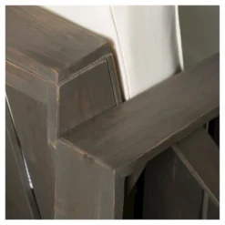 Cadence 4pc Acacia Wood Patio Chat Set With Cushions - Gray - Christopher Knight Home -Knight Outdoor Cheap Store GUEST f6bfe2f9 f46d 4111 99eb 3946cc156565