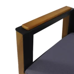 Soho 4pk Outdoor Acacia Wood Club Chairs With Cushions - Teak/Black/Dark Gray - Christopher Knight Home -Knight Outdoor Cheap Store GUEST f6d4f656 b8b3 49b9 a516 69d4dcc3d45a