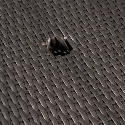 Ceylon 3pc Wicker Patio Bistro Set - Gray - Christopher Knight Home 3 Ceylon 3pc Wicker Patio Bistro Set - Gray - Christopher Knight Home - Image 3