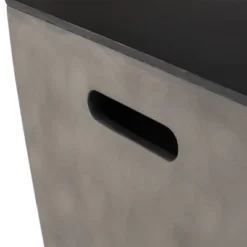 Cape Coral 5pc Outdoor 4 Seater Aluminum Chat Set With Fire Pit - Silver/Khaki - Christopher Knight Home -Knight Outdoor Cheap Store GUEST fe1e6cec 6d81 41b7 b175 9923b98657b4