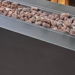 Thasos 10pc Acacia U-Shaped Farmhouse Sectional Sofa Set With Fire Pit - Gray/White/Dark Gray - Christopher Knight Home -Knight Outdoor Cheap Store GUEST fe5a49b2 409d 4ec5 b3a9 408511d87a34